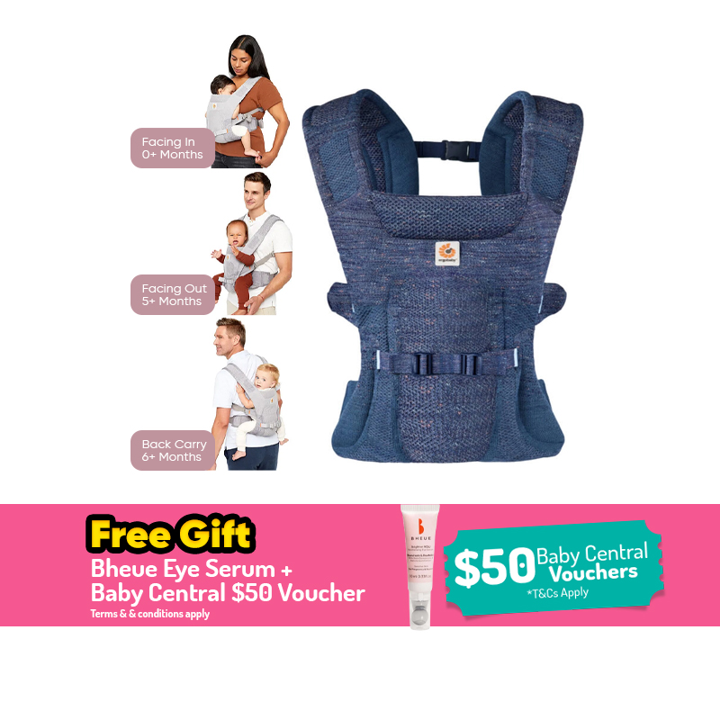 Ergobaby Aerloom Baby Carrier + FREE GIFT